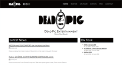 Desktop Screenshot of dead-pig.com
