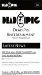 Mobile Screenshot of dead-pig.com